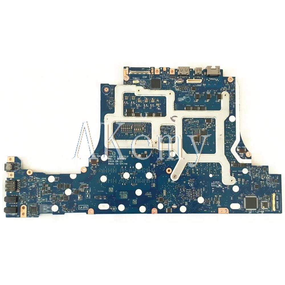 Для Dell Alienware 15 R3 17 R4 Материнская плата ноутбука LA-D751P CN-0V1KRT 0V1KRT V1KRT материнская плата i7-7700HQ GTX1060 6 ГБ