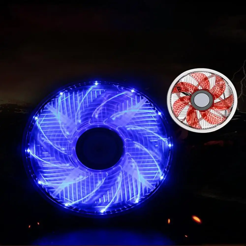 Manufacturers supply 9cm luminous CPU fan AMD universal cpu radiator aluminum desktop computer fan