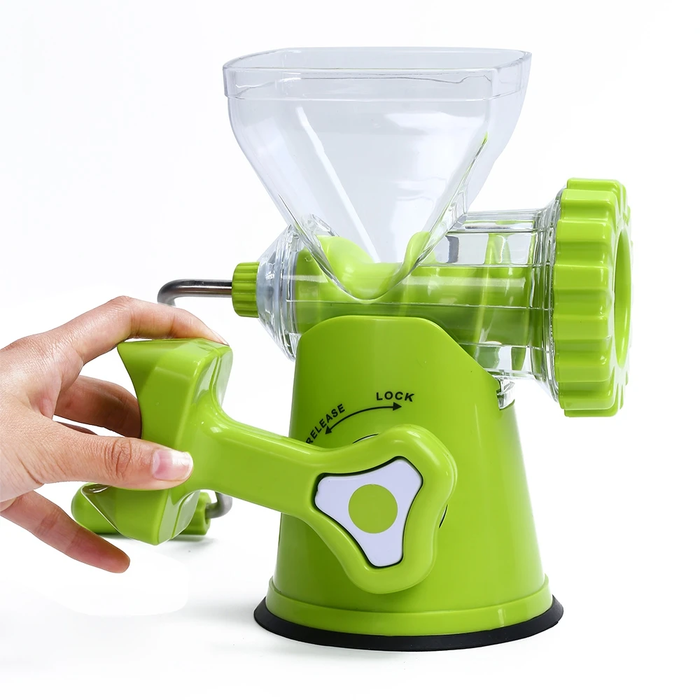  DIY Multifunction Manual Meat Grinder Spice Vegetable Chopper Sausage Meat Mincer Blade Cooking Cut - 4000367700918