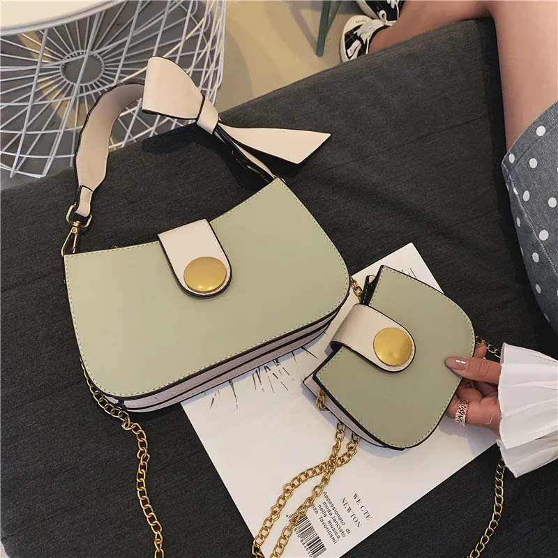 

Female Tote Crossbody Bag For Women 2019 Quality PU Leather Luxury Handbag Designer Sac Main Ladies Chain Shoulder Messenger Bag