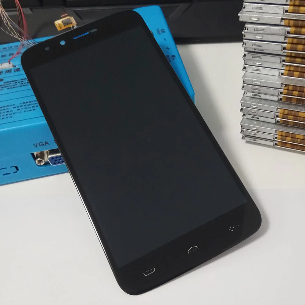 ЖК дисплей диагональю 5 дюйма 100% для смартфона HT50 дигитайзер сенсорного экрана в