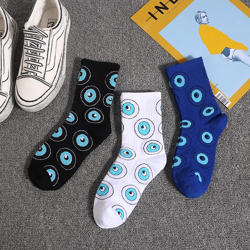 

2019 autumn and winter new trend long tube personality hip hop sports skateboard couple socks street INS socks wholesale