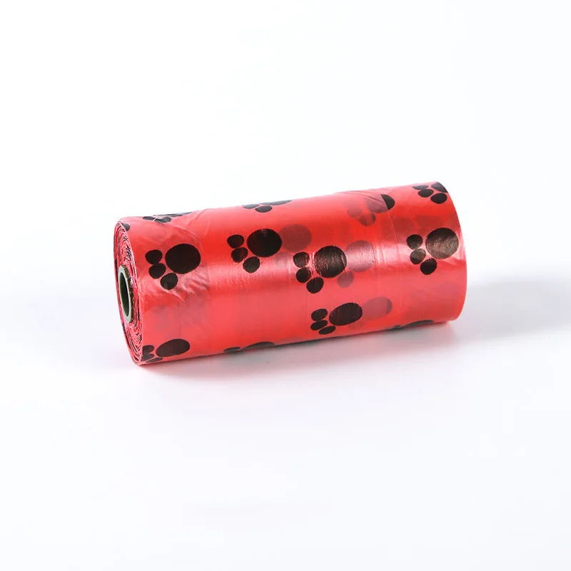 Dog poop bags 30 Refill Rolls 1 Dispensers Leash Clip Easy Tear-off Poop Pickup Bags Pet Supplies