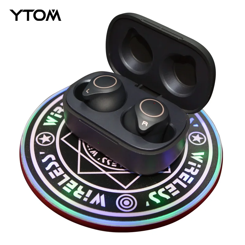 Наушники YTOM T1 Pro APTX TWS Bluetooth 5 0 беспроводные наушники TYPE C + функция беспроводной