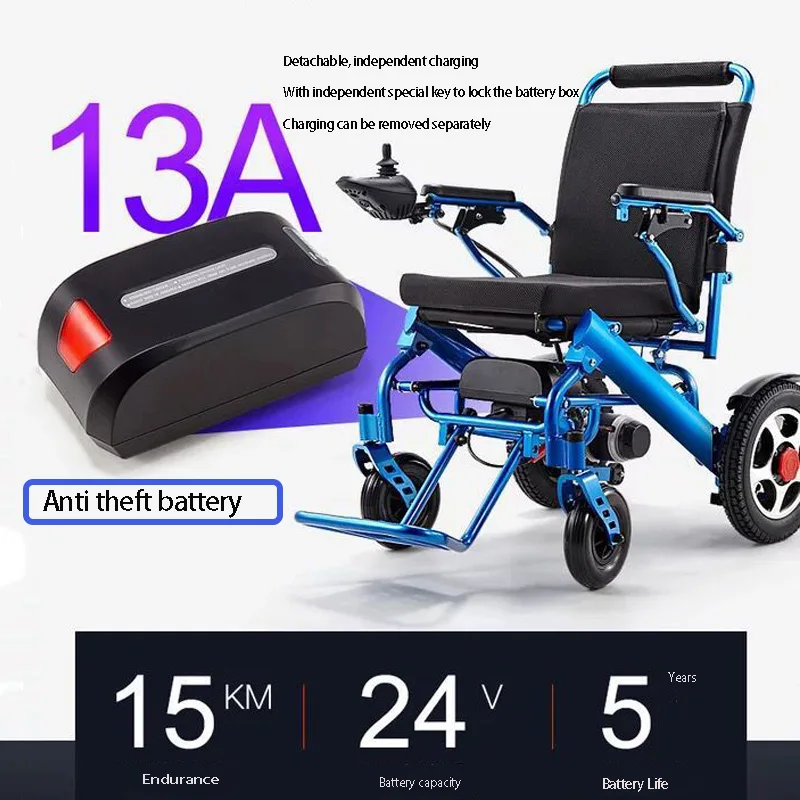 Folded Wheelchair Electric Fashionable Light Folded Electric Wheel chair Disabled Old People Walk Chair Folded Wheelchair Electric Fashionable Light Folded Electric Wheel chair Disabled Old People Walk Chair