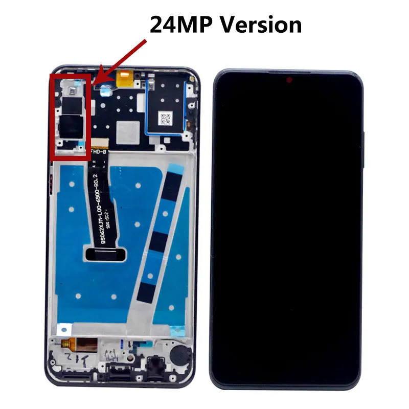 Оригинальный ЖК дисплей 6 15 дюйма для Huawei P30 Lite в сборе экран LX1 Nova 4e Lite|for