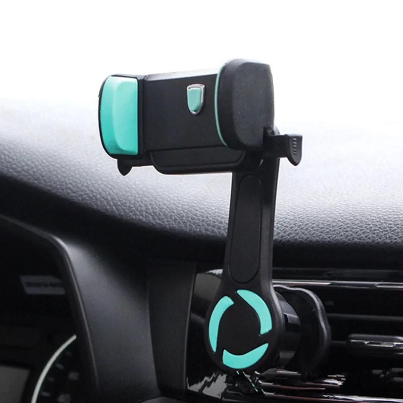 

1 pcs Car phone holder 360 Rotating bracket for car vent clip holder Mobile non-magnetic phone bracket Universal car bracket