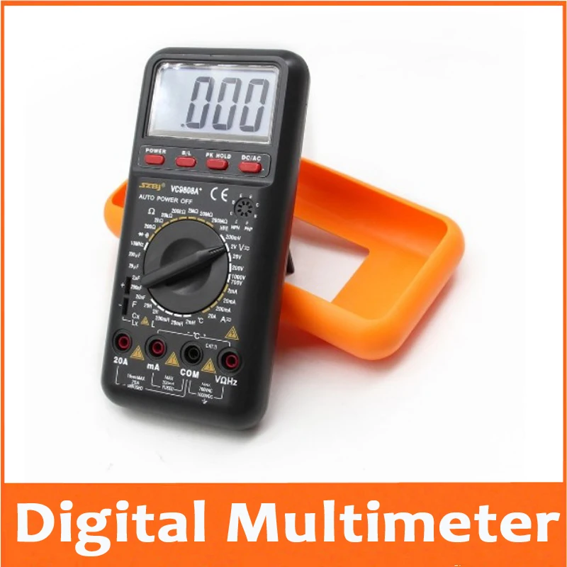 

True RMS Digital Multimeter Avometer DCV ACV DCA ACA Resistance Inductance,Capacitance Frquency and Temperature TEST