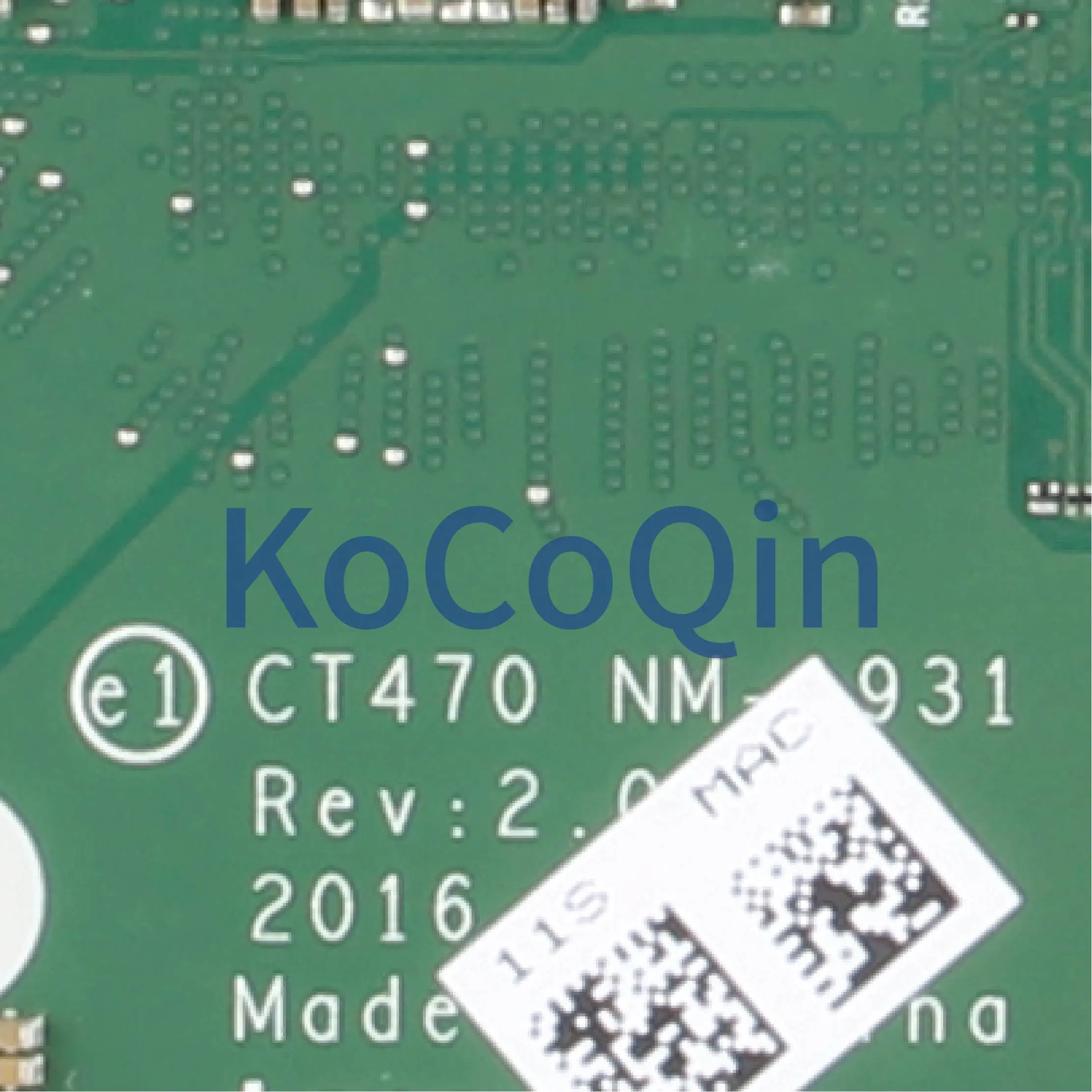 discount  KoCoQin Laptop motherboard For LENOVO Thinkpad T470 Core SR2F0 I5-6300U Mainboard 01HW539 00UR445 C