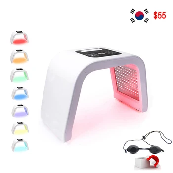 

Professional 7 Colors Photon PDT Led Light Facial Mask Machine Acne Treatment Face Skin Rejuvenation Whitening Light Therapy