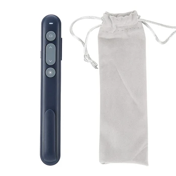 

2.4G Wireless Presenter Remote Control Flip Pen Presentation Clicker for PowerPiont Meeting Teaching Speech Battery Powered