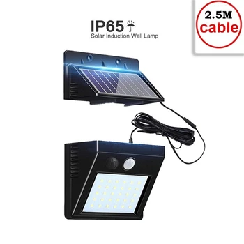 

30 LED Solar Light PIR Motion Sensor Wall Lamp Energy-saving Lights Waterproof Outdoor Garden Floodlights Spotlights indoor home