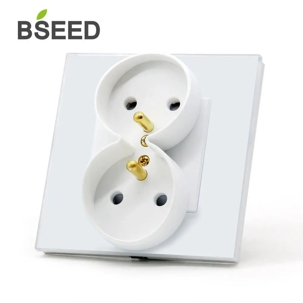 BSEED Poland French Standard Double French Socket Single Crystal Glass