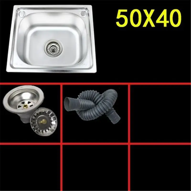 Cucina Afwasbak Zlewozmywak Inoxidable Integral Gootsteen Waschbecken Fregadero De Cocina Cuba Lavabo Pia Cozinha Kitchen Sink - Цвет: MODEL E