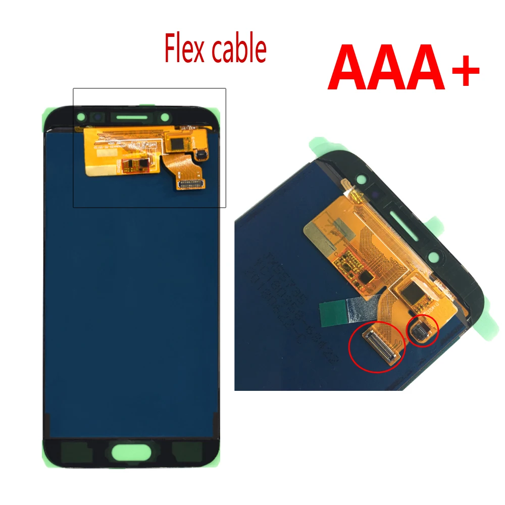 Weida 5," дисплей для SAMSUNG Galaxy J7 Pro J730 ЖК для SAMSUNG J7 дисплей кодирующий преобразователь сенсорного экрана в сборе J730F экран