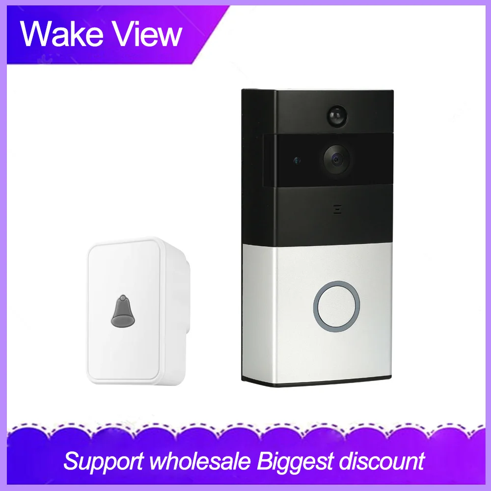 IP-видеодомофон WakeView с Wi-Fi дверной звонок для квартир SD-карта сигнализация