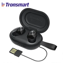 Tronsmart – écouteurs Bluetooth 5.0, oreillettes sans fil, TWS, prise en charge d'aptx, Assistant vocal, étanche IPX5, CVC 8.0 stéréo