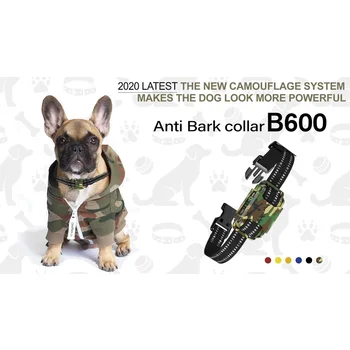 

Intelligent Dog Anti Bark Collar Ultrasonic Rechargeable Training Collars Waterproof Vibration Stop Barking Control Bark Collar