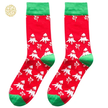 

Unisex Christmas Socks Women Cartoon Funny Cute Winter Women and Socks Cotton Square Personality Kawaii Socks DWH5