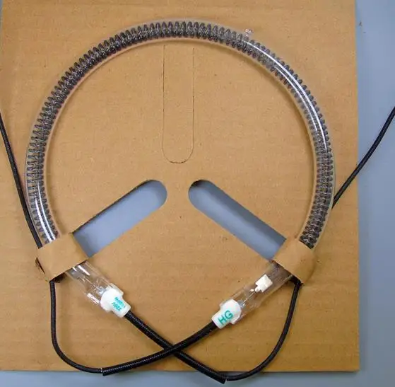 Carbon tube Углеродная/галогенная трубка, круглый нагревательный трубчатый светильник, волнистый печной нагреватель, галогенная инфракрасная лампа для галогенной ароматической турбо-печи - Цвет: Carbon tube