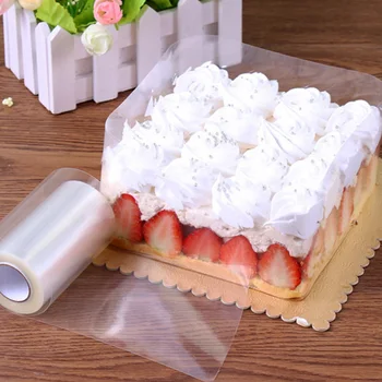 

Mousse Cake Transparent Surrounding Wrapping Tape Baking Cake Dessert Clear Collar Baking Tool