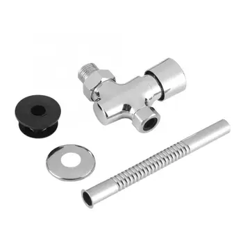 

Toilet Flush valve Zinc Alloy Urinal Flush Valve Toilet Automatic Delay Manual Button Type Shutoff