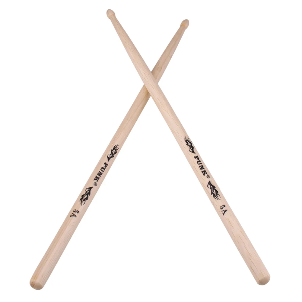 2 шт. Hickory американский классический 5A/5B/7A барабанные палочки деревянные наконечники инструменты THJ99 - Цвет: 5A