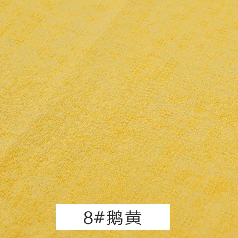 Японская мягкая жаккардовая ткань хлопок швейный материал для детской одежды и повседневной одежды тонкая дешевая ткань TJ0268 - Цвет: 8