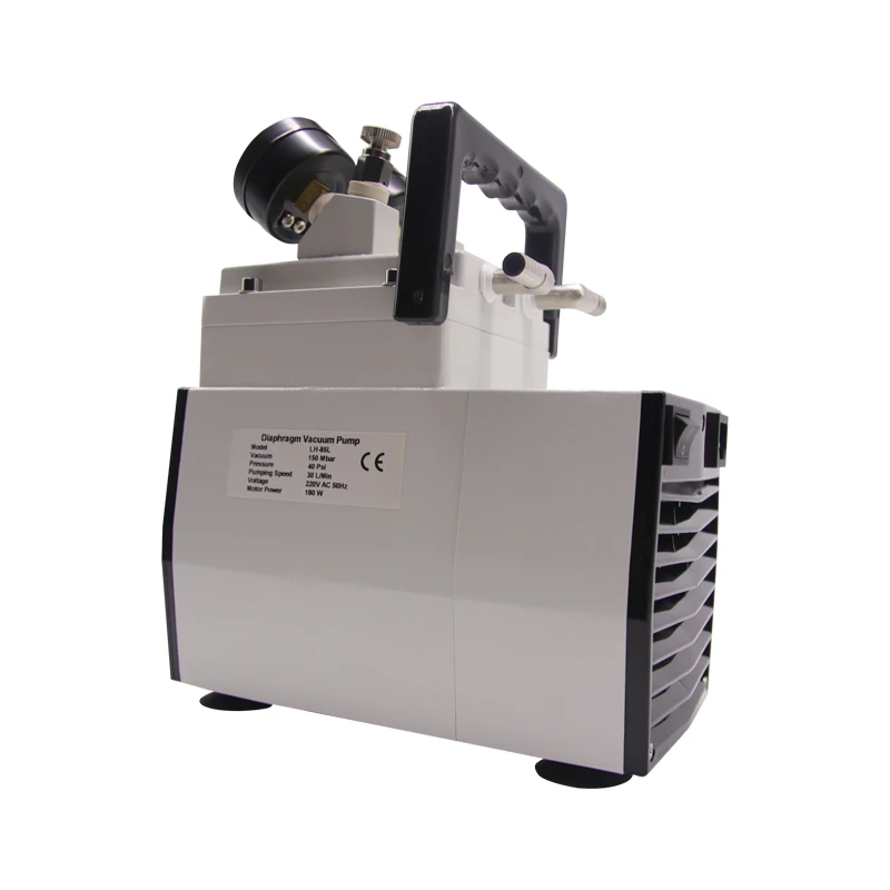 IKEME Oil-free Diaphragm Vacuum Pump 30L Lab Filter Pump Mute Portable Negative Pressure Lab Equipment