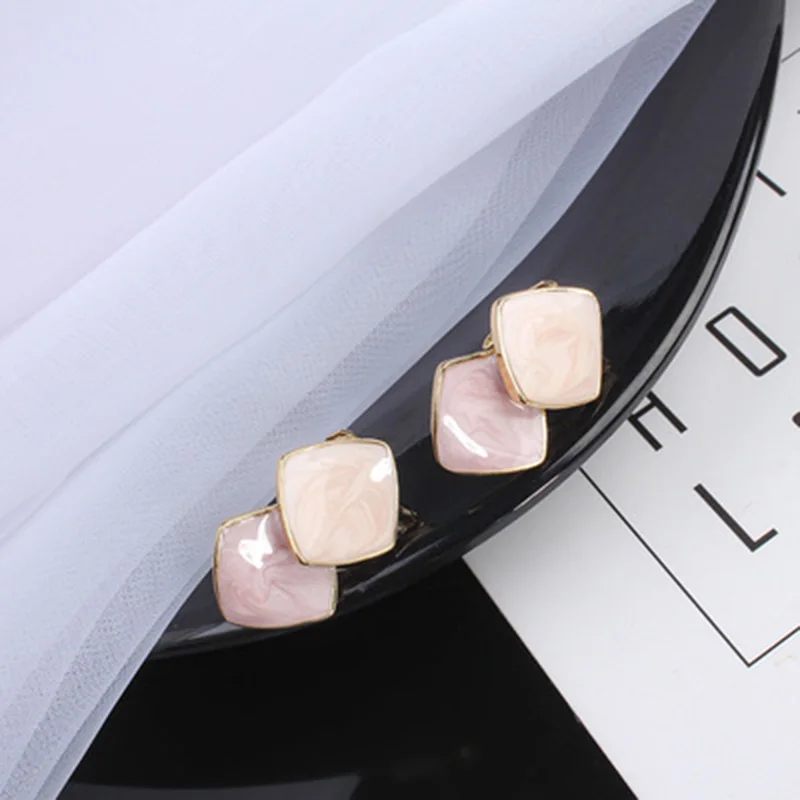 Metal Clip on Earrings Non Pierced For Girl Women Party Gift Jewelry ear clip earrings clip earrings ear clip ear accessories