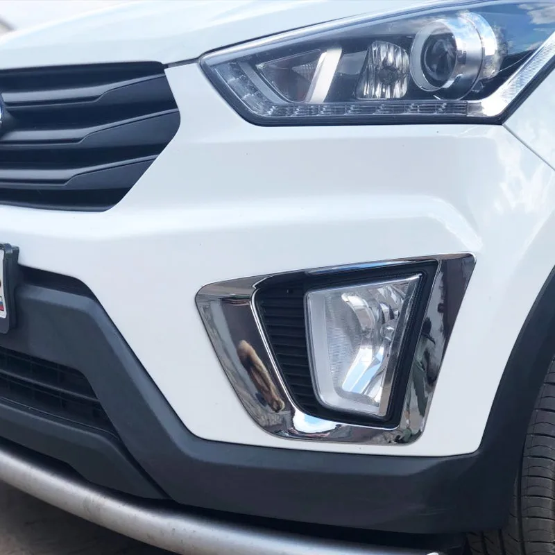 Vtear для хендай крета Hyundai creta ix25 аксессуары передних и задних противотуманных фар