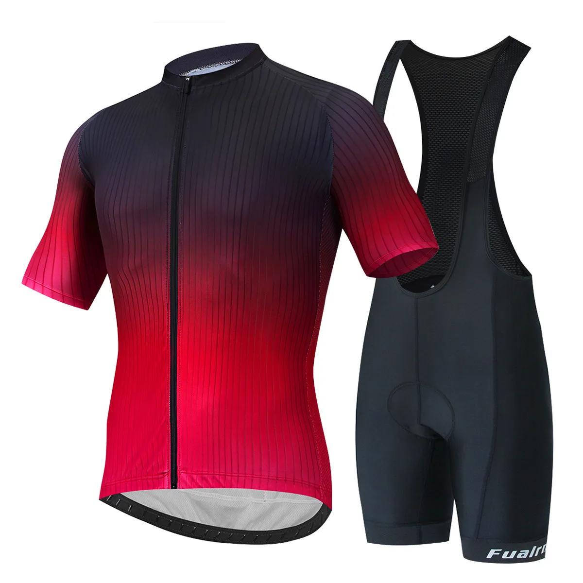 Новый Fualrny Pro Велоспорт Джерси Набор неоновый зеленый MTB гоночный велосипед