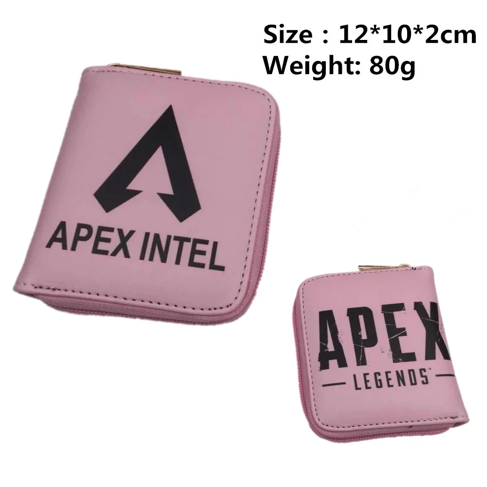 C Короткий кошелек из искусственной кожи с изображением игры Apex legends, женская сумка для денег на молнии, кредитный держатель для карт, кожаный маленький кошелек, Женская милая сумочка - Цвет: C