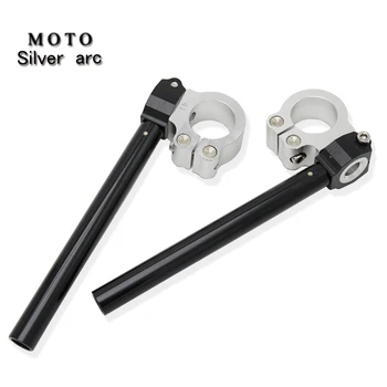 

Moto 7/8 "22MM CNC motorcycle handlebar Clip on Ons fork handle bars Clip ons for Yamaha YZF R3 2015-2019 YZF R25 2013-2017 MT25