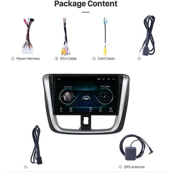 

Large-screen Gps Navigation Radio Car Player for Yaris 2016-2018 10.1 Inch Car Video Audio Player