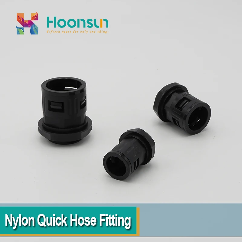 10 pcs AD34.5 Nylon Quick Hose Fitting Hose Joint For Flexible Pipe Connector M32 M36 M40 PG29