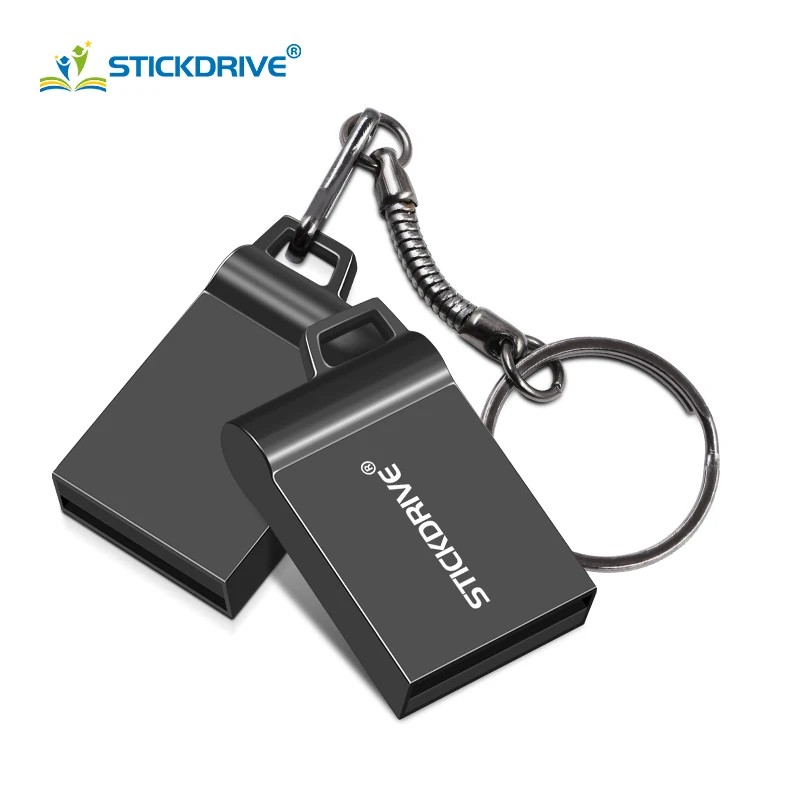 Водонепроницаемый Металлический USB флэш-ключ привода 4 ГБ 8 ГБ 16 ГБ 32 ГБ 64 ГБ 128 Гб карты памяти USB ключ мини USB накопитель бесплатный подарок брелок