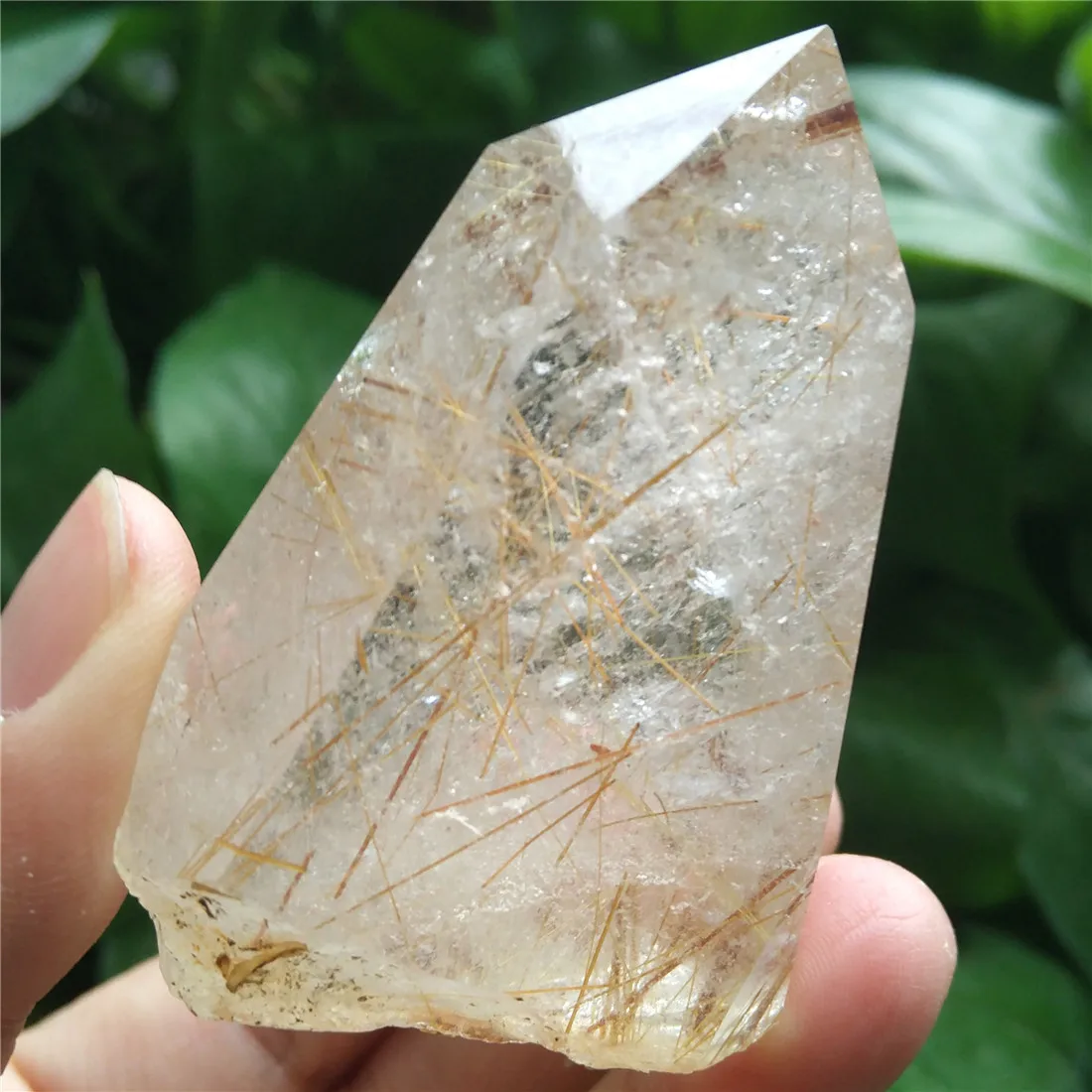 Кристаллический камень рутил камни айланда кристаллы Wicca Кристальный Пьер Naturelle