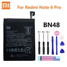 4000mah-Battery Phone-Replacement-Batteries Note Xiao BN48 100%Orginal for Note/6-pro/6pro/..