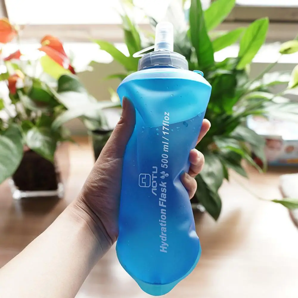 бутылка для велосипеда Мягкие складные бутылки воды из ТПУ кемпинга складная