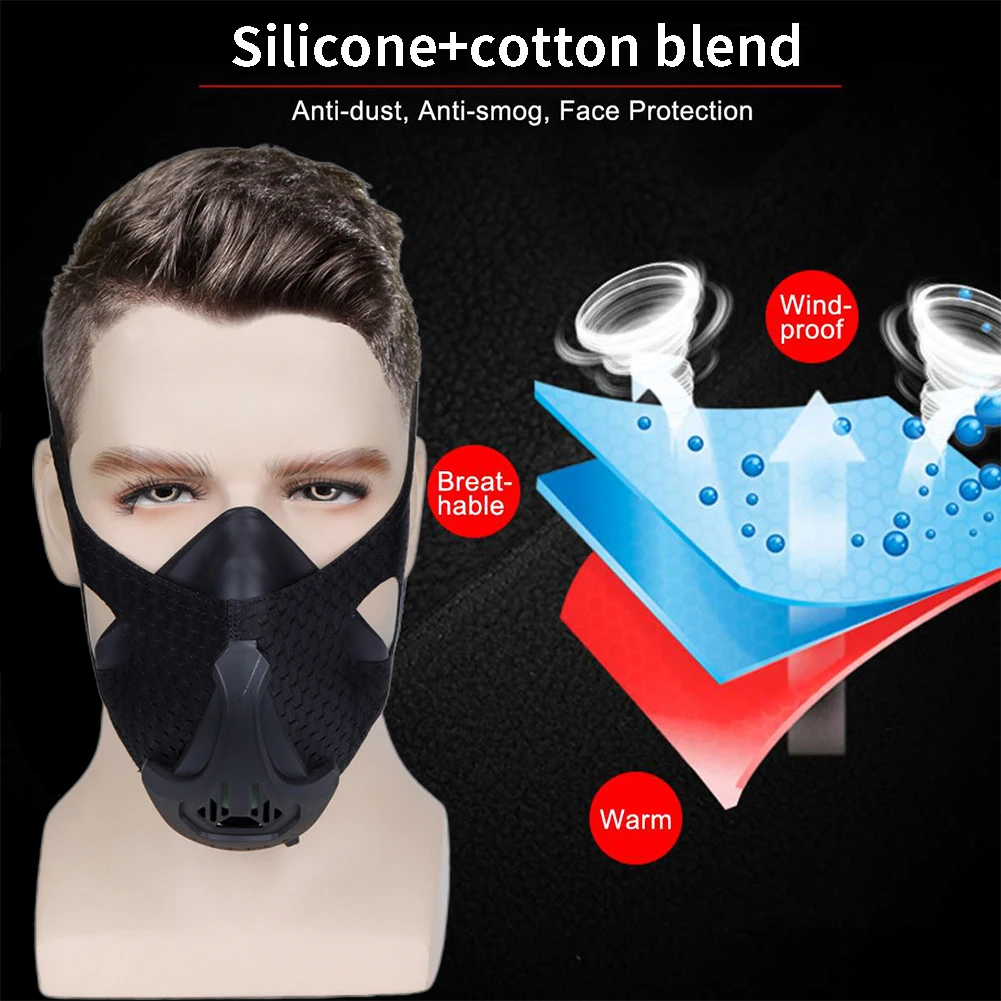 

6 Level Jogging Athletics Hight Altitude Endurance Workout Running Non Toxic Lightweight Exercise Fitness Mask Absorb Sweat