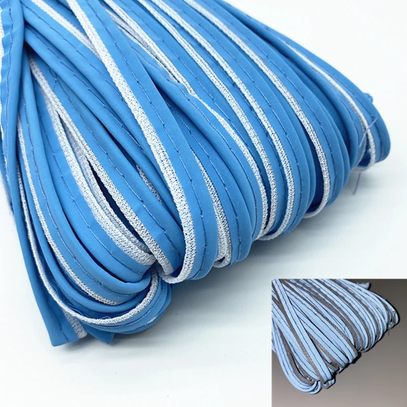 Sewing Ribbon 5 yards 9mm Reflective Edge For Sheets Sofa Curtains Hats Clothes Various Fabric Sewing DIY