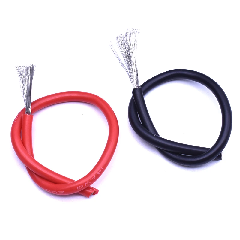 High Temperature Resistance High Quality Tinned Copper 14awg Gauge Flexible Silicone Cable Wire (2)