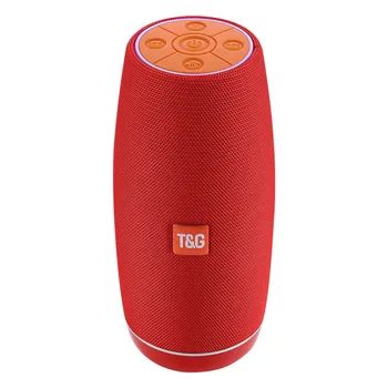 

Hot-TG Portable Bluetooth Speaker Stereo Wireless Loudspeaker Radio Subwoofer Speaker TF FM AUX USB