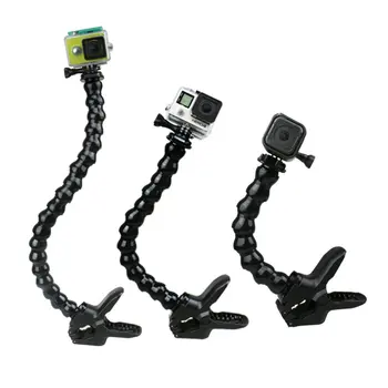 

Gooseneck Arm Neck Tripod Mount Adjustable Flexible Clamp Clip for GoPro Hero 7 6 5 Black Camera Accessory