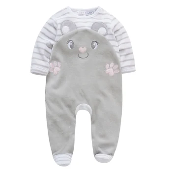 

Honeyzone Unisex Ropa Bebe Recien Nacido Winter Thicken Baby Sleepsuit Baby Boys Clothes Ropa De Bebe Recien Nacido 0 3 Meses