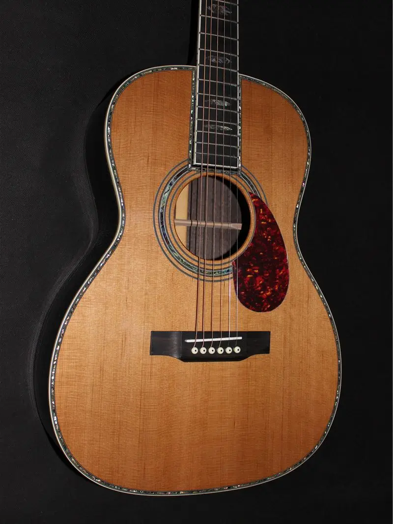 

Grand Concert guitar ooo style classic acoustic Guitar,Ebony fingerboard Solid cedar top Acoustic can ship from US UK