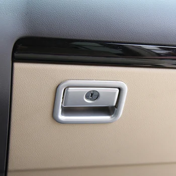 

For Toyota Land Cruiser 150 Prado LC150 FJ150 2010-2017 2018 2019 Interior Glove Box Cover Trim Chrome Car styling Accessories