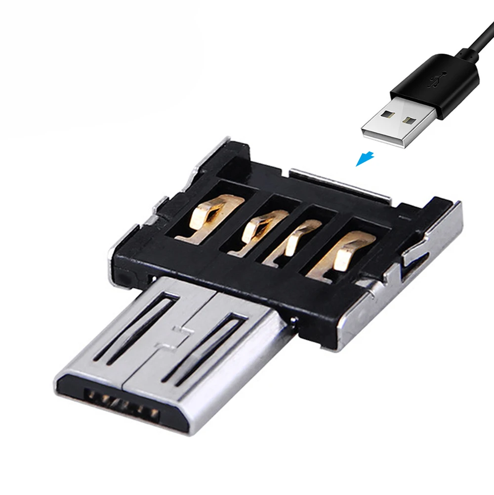 100 шт. usb type C адаптер кабель для передачи данных тип-c к USB Micro USB к USB C Многофункциональный Android телефон конвертер для Xiaomi(N1119 - Цвет: USB To Micro USB