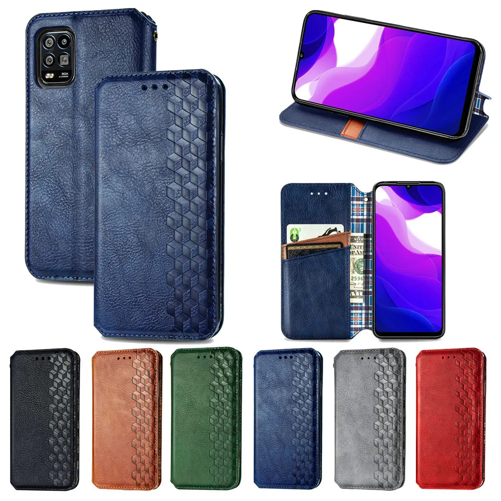 For Xiaomi Mi 10 Pro 10T Lite Leather Flip Case Coque Note10 Ultra Funda Magnetic Cover | Мобильные телефоны и аксессуары